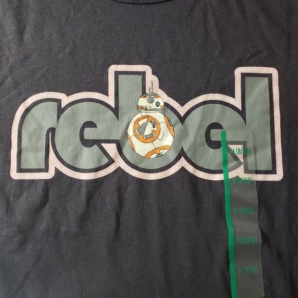 ☀ Star Wars Star Wars Galaxy's Edge Rebel Gray Tee - Picture 3 of 5